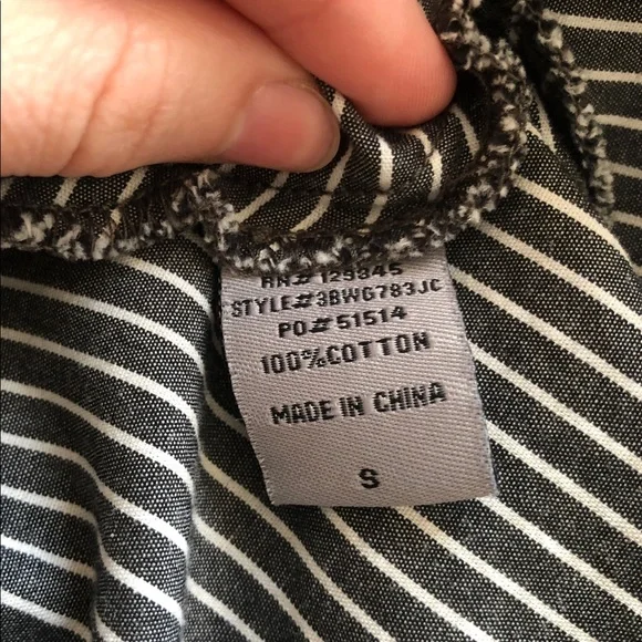 BaileyGirl Striped Shirt Dress - Picture 7 of 16